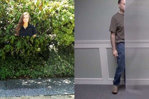 Vật liệu tàng hình có thể khiến người đứng đằng sau nó biến mất!