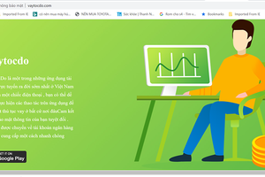 Web vaytocdo vẫn hoạt động