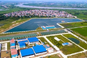 Nhà máy nước mặt sông Đuống hoàn thành bắt đầu đưa vào khai thác giai đoạn 1
