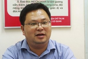 Ông Trương Đặng Vĩnh Phúc, Giám đốc Sở Kế hoạch và Đầu tư tỉnh Vĩnh Long.