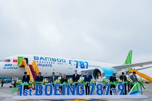 Bamboo Airways đón Boeing 787-9 Dreamliner, trở thành hãng hàng không tư nhân Việt Nam đầu tiên khai thác máy bay thân rộng