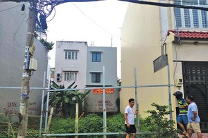 Nhiều lô đất tại Dự án Khu dân cư Hiệp Bình Chánh đã bán cho người này rồi lại bán cho người khác.