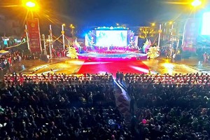 Lễ hội Trà hoa vàng Ba Chẽ lần 2 - năm 2018 thu hút sự quan tâm của đông đảo người dân và du khách. Ảnh: Hùng Sơn.