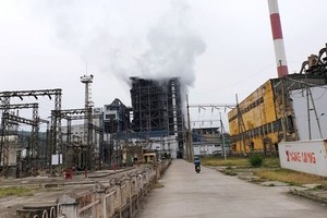 Sự cố tại lò hơi của Công ty Nhiệt điện Uông Bí sẽ mất cả tuần để khắc phục
