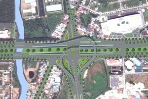 Dự án hầm chui trên đường Nguyễn Văn Linh được công bố đầu tư năm 2019 và sẽ được xây dựng trong năm 2020.