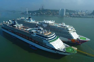 Tất cả các tàu biển được phép cập cảng tại Quảng Ninh và được kiểm soát chặt chẽ về quy trình để phòng chống dịch bệnh Covid-19.