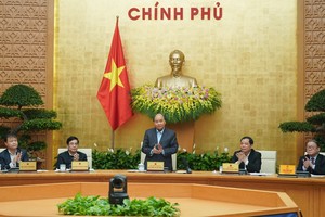 Thủ tướng chủ trì Hội nghị trực tuyến về thúc đẩy phát triển công nghiệp chế biến nông sản và cơ giới hóa nông nghiệp sáng 21/2 (Ảnh: VGP)