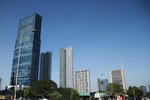 Giá thuê văn phòng hạng A tại Hà Nội và TP.HCM hiện ở mức cao nhất trong 10 năm qua do nguồn cung không đủ. Ảnh: Đ.T