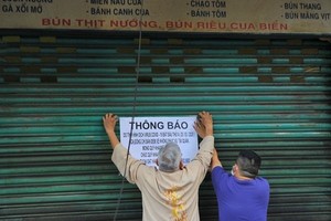 Nhiều nhà hàng quá ăn ở TP.HCM đã đóng cửa