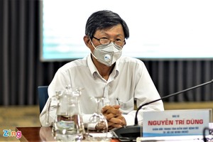 Ông Nguyễn Trí Dũng, Giám đốc Trung tâm kiểm soát bệnh tật TP.HCM. Ảnh: Quang Huy.