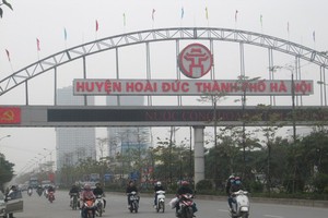 Khu đất nghiên cứu điều chỉnh cục bộ quy hoạch thuộc huyện Hoài Đức, Hà Nội