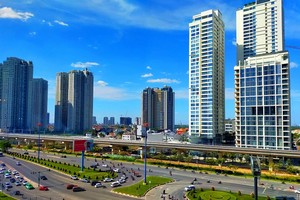 Khu đô thị sáng tạo khu Đông gồm quận 2, quận 9 và quận Thủ Đức. (Ảnh: Lê Toàn)