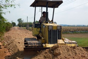 Một công trình thuộc Chương trình mục tiêu quốc gia về xây dựng nông thôn mới trên địa bàn huyện Củ Chi