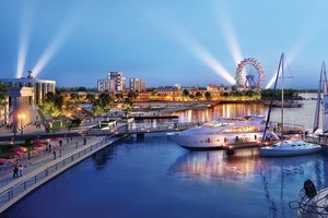 Bến du thuyền 5 sao là tiện ích nổi bật của một khu đô thị ven sông đáp ứng chuẩn sống thượng lưu