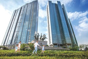 Chuẩn bị đi vào bàn giao, Sunshine City (Hà Nội) hiện đã tăng giá tới 20% so với mức giá chào bán ban đầu