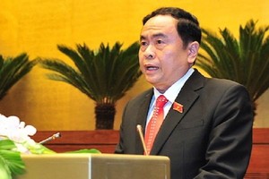 Chủ tịch Ủy ban Trung ương Mặt trận Tổ quốc Việt Nam Trần Thanh Mẫn.