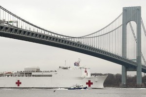 GDP Mỹ trong quý II/2020 được dự báo giảm mạnh 11,2% so với quý trước đó, gấp bốn lần mức giảm hàng quý sâu nhất kể từ năm 1947. Ảnh: AFP