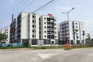 Các dự án nhà ở xã hội hiện đang bị đẩy ra rất xa trung tâm Hà Nội. Ảnh: Dũng Minh