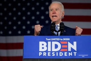 Ông Joe Biden, ứng viên tranh cử tổng thống Mỹ năm 2020. Ảnh: AFP