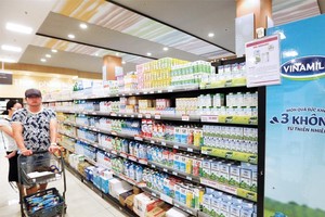 Sản phẩm sữa của Việt Nam đang rộng đường sang thị trường Trung Quốc.
