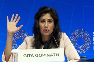 Bà Gita Gopinath, Nhà kinh tế trưởng của IMF. Nguồn: TTXVN