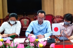 Ông Hideki Wada (đoàn công tác của Bộ Tài nguyên và Môi trường Nhật Bản) mong muốn tỉnh Thanh Hóa sẽ lựa chọn 2 địa phương phù hợp để dự án triển khai hiệu quả.