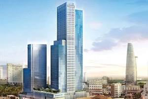 Phối cảnh dự án dự án Saigon Centre- IV và V