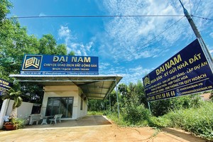 Sau thời gian hoạt động tấp nập thì nay nhiều sàn môi giới đang trong tình trạng đóng cửa