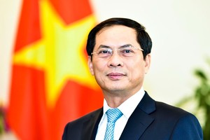 Ông Bùi Thanh Sơn, Ủy viên Trung ương Đảng, Bí thư Đảng ủy, Thứ trưởng Thường trực Bộ Ngoại giao.