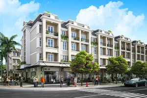 Dãy phố thương mại Dự án River Silk City tại Hà Nam của CEO Group