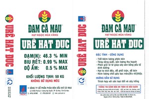 Đạm Cà Mau giới thiệu mẫu mã bao bì mới