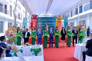 Chủ đầu tư dự án Sunny Garden City - Tập đoàn CEO cắt băng khánh thành và ra mắt Shophouse Sunny Garden City