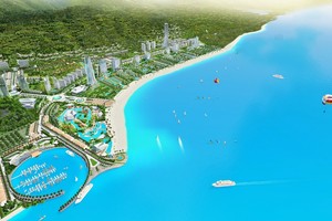 Tổ hợp du lịch nghỉ dưỡng Sonasea Vân Đồn Harbor City quy mô 358,3 ha tại Quảng Ninh do Tập đoàn CEO đầu tư