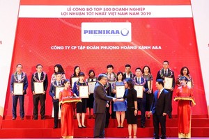 Phenikaa và Vicostone được vinh danh top 500 doanh nghiệp có lợi nhuận tốt nhất Việt Nam