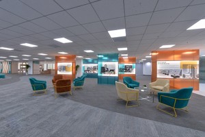 Văn phòng mới của ABBank và các khu vực đa chức năng