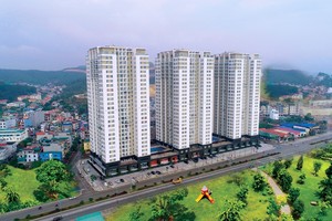 Khu đô thị Cái Dăm là một trong những dự án thành công của Geleximco tại thị trường bất động sản tỉnh.