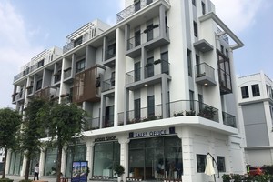 Nhà mẫu của dự án.