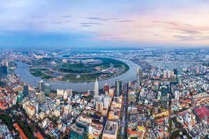 TP.HCM, thị trường địa ốc lớn nhất Việt Nam đang thu hút ngày càng nhiều sự quan tâm của các nhà đầu tư ngoại. Ảnh: Shutterstock.