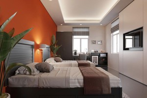 Bên trong Khách sạn Thiên Đường Bảo Sơn.