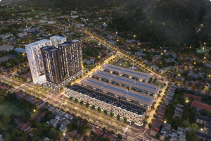 Phối cảnh dự án Apec Diamond Park Lạng Sơn.