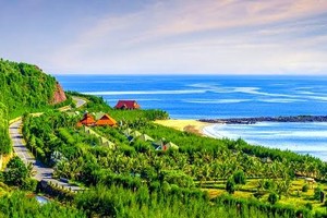 Bãi Lữ được ví như “dải biển Ngọc” của tỉnh Nghệ An.