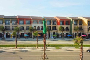 Shophouse biển tại dự án Novaworld Phan Thiết. ảnh: Internet.