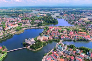 Thành phố Vĩnh Yên. Ảnh: Internet.