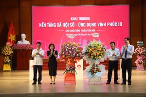 Vĩnh Phúc hưởng ứng ngày Chuyển đổi số quốc gia, khai trương ứng dụng Vĩnh Phúc ID