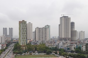 Cả quý I/2023, Hà Nội chỉ có thêm 2.000 căn hộ mở bán mới. Ảnh: Thành Nguyễn.