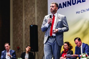 Ông Dominik Meichle, Chủ tịch EuroCham. Ảnh: EuroCham