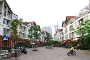 Phân khúc nhà liền thổ thu hút dòng tiền đầu tư tốt trong khoảng 1 năm trở lại. Ảnh: Bình Minh.