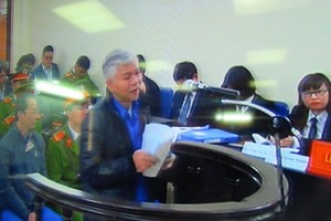 Bị cáo Phạm Trung Cang xin giảm nhẹ hình phạt