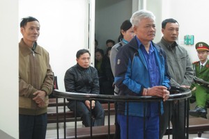 Các bị cáo tại Tòa