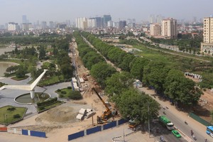 Hà Nội khẳng định chưa quyết chặt 1.015 cây xanh trên đường Phạm Văn Đồng